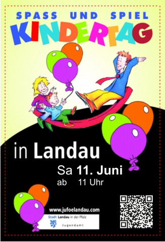 Plakat des Landauer Kindertages