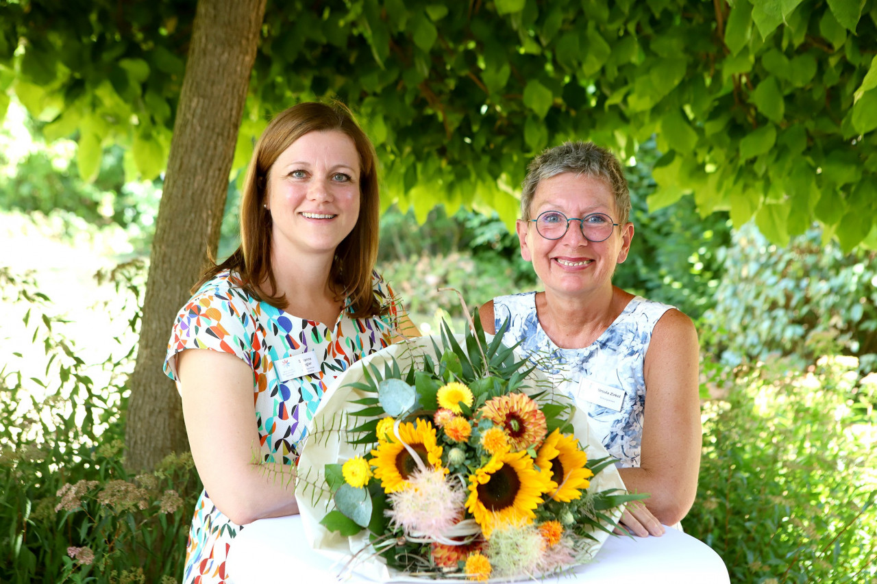 Susanne Ziegler (links) und Ursula Zirkel (rechts).
Foto: Rheinpfalz