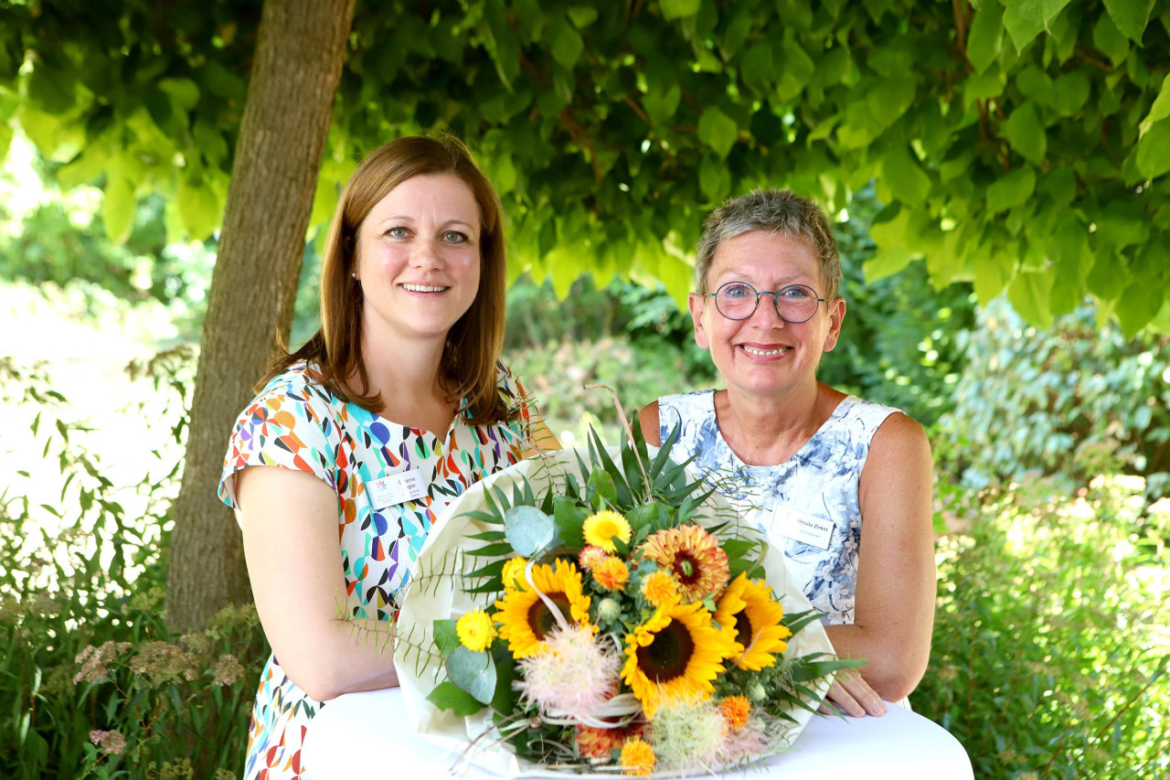 Susanne Ziegler (links) und Ursula Zirkel (rechts).
Foto: Rheinpfalz